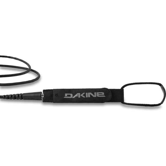 2023 Dakine Kaimana Team 6ft X 1/4in Surf Leash D10002819 - Negro